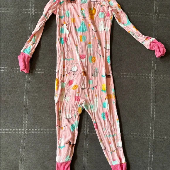 Little Sleepies Pink Party Animals - Picture 6 of 6